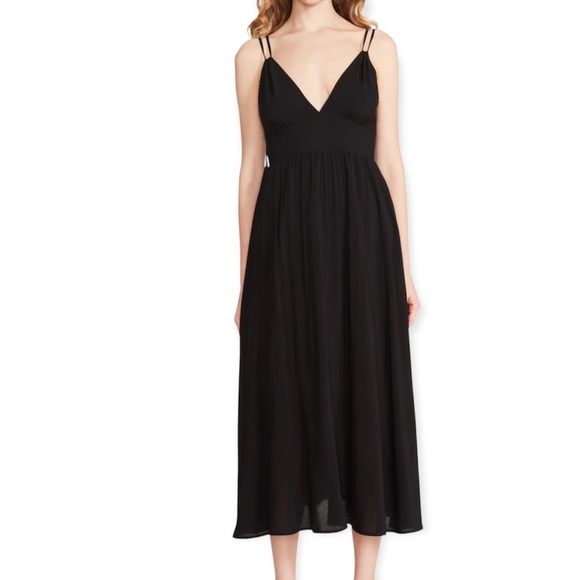 BB Dakota | black Challi midi dress - Picture 1 of 4